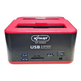 Dock Station Case Hd Sata Pendrive Sd Usb 3.0 Knup Kp-Hd820