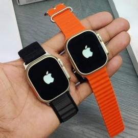 Original Apple Watch Ultra Srie 8 SmartWatch Relgios Inteligentes Masculinos E Femininos Chamada Bluetooth ip68  Prova D'gua Carregamento Sem Fio Personalizado